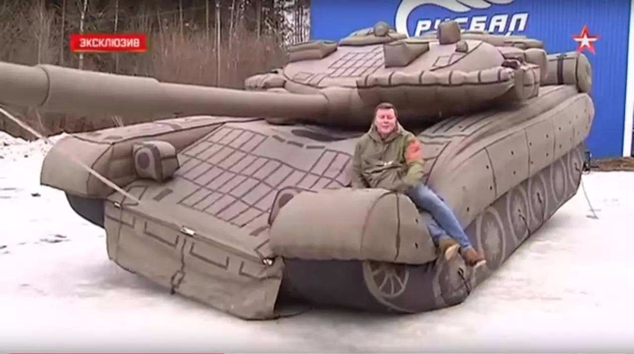 廊坊充气军事坦克